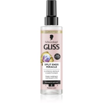 Schwarzkopf Gliss Split Ends Miracle balsam (nu necesita clatire) pentru varfuri despicate - imagine 2